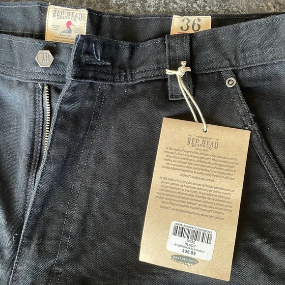 RedHead Pants Nwt Red Head Workhorse Duck Utility Pant Poshmark